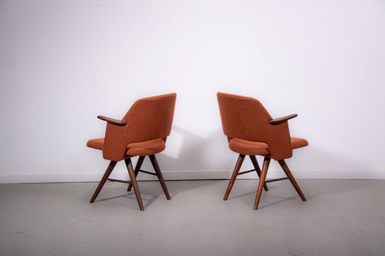 Image 1 of Sedie FT30 disegnate dal designer olandese Cees Braakman per Pastoe. Circa 1950