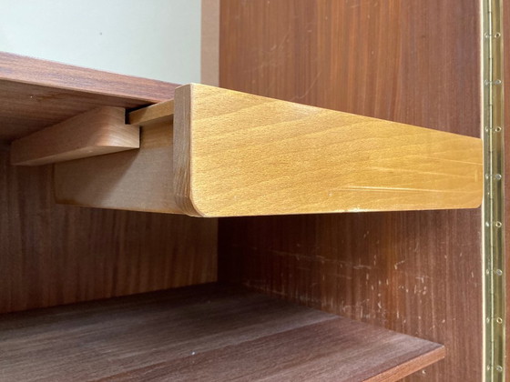 Image 1 of Vintage mid-century teak wardrobe 1960s