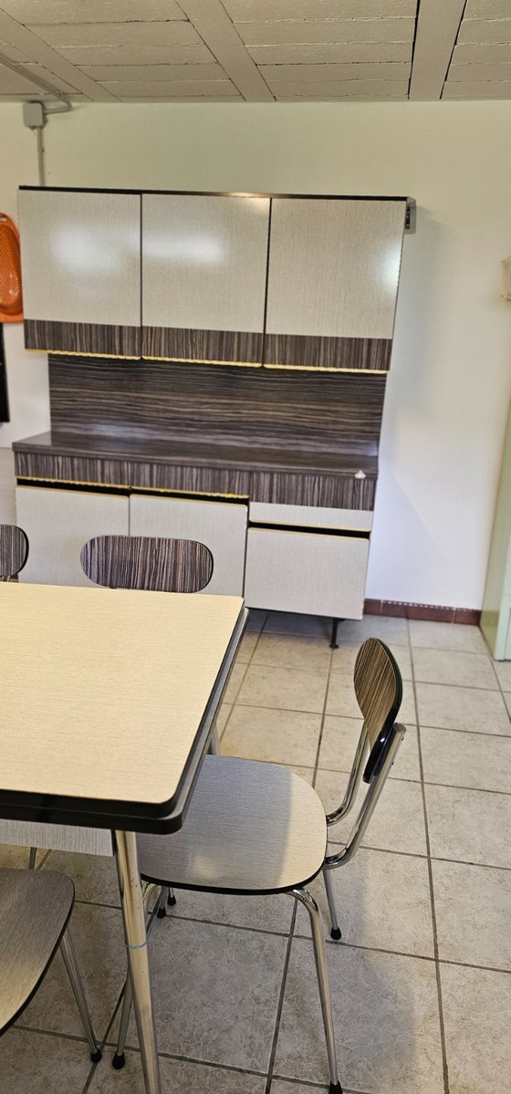 Image 1 of Vintage Formica keukenset, 1961