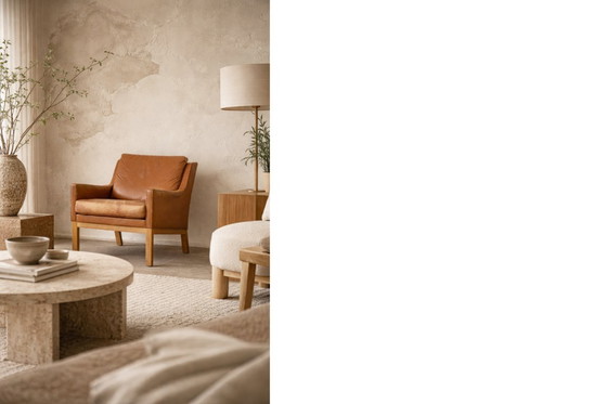 Image 1 of Fauteuil Vintage Moderne Modèle 39 Mid-Century par Kai Lyngfeldt Larsen pour Søren Willadsen, 1960s