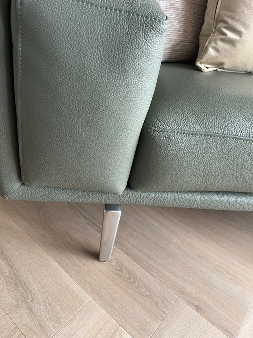 Wunderschönes Leolux Bellice Sofa und Pode Drehsessel – 3 5 zitsbanken, Leather (photo 2 of 6)