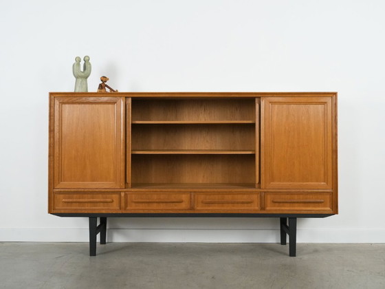Image 1 of Eikenhouten dressoir, Deens design, jaren 60, productie: Denemarken