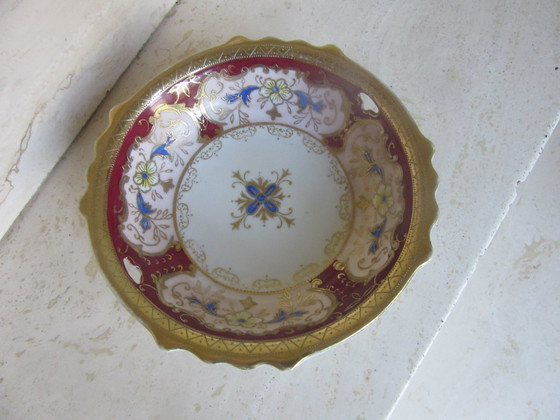 Decoratieve schaal, rood en goud, Schalen, Keramiek, Klassiek (foto 11 van 12)