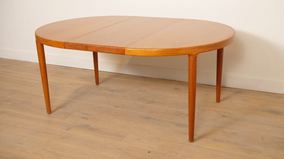 Image 1 of Tavolo da pranzo rotondo vintage | Teak | Allungabile