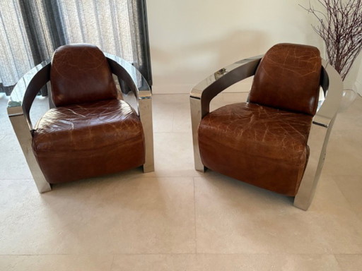 Sessel im Stil einer Hotellobby