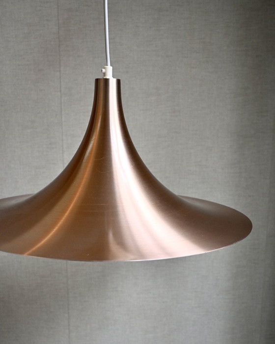 Image 1 of Sombrero de bruja en metal color cobre. Estilo de Fog & Mørup.