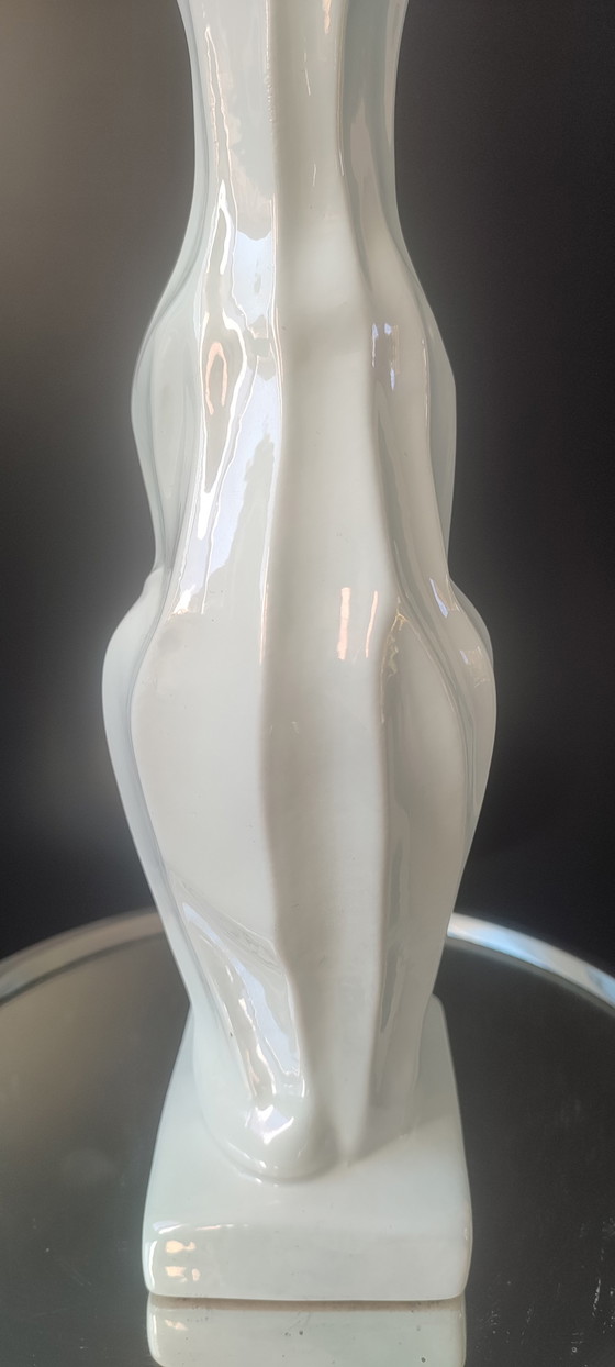 Scultura Felina Stile Art Déco (31 Cm) Ceramica Italiana – céramique italienne, Oggetti decorativi (photo 8 of 14)