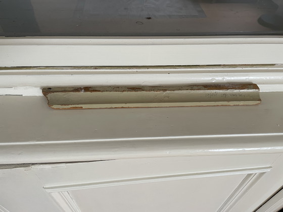 Image 1 of Vitrinekast antiek