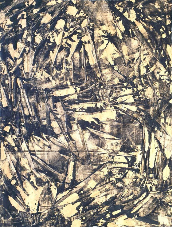 Jürgen Angeler - The Golden Stairway – Paintings & Drawings, Canvas, Abstract (photo 2 of 19)