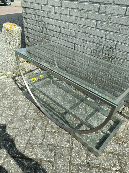Glass coffee table/sidetable