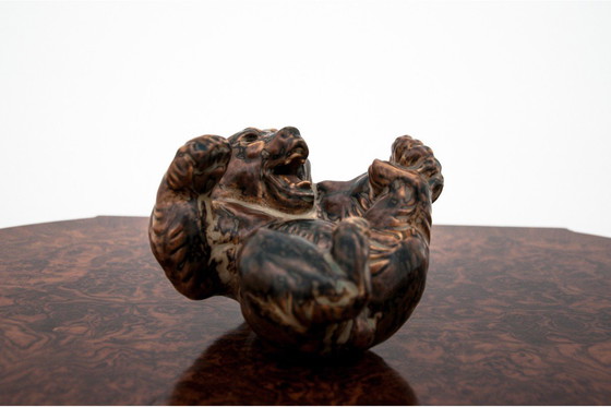 Image 1 of Figura de oso, diseño de Knud Khyn, Royal Copenhagen