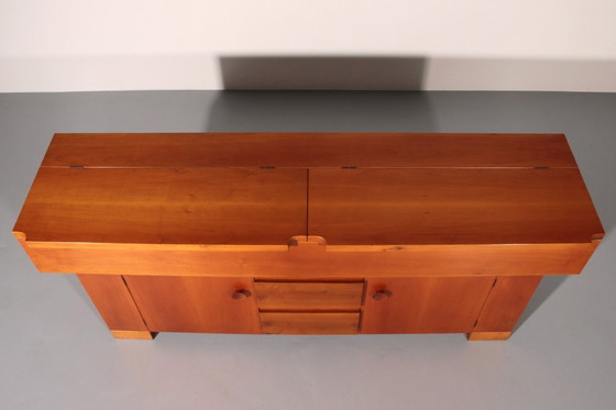 Image 1 of Torbecchia Sideboard in Walnut by Giovanni Michelucci for Poltronova, 1964