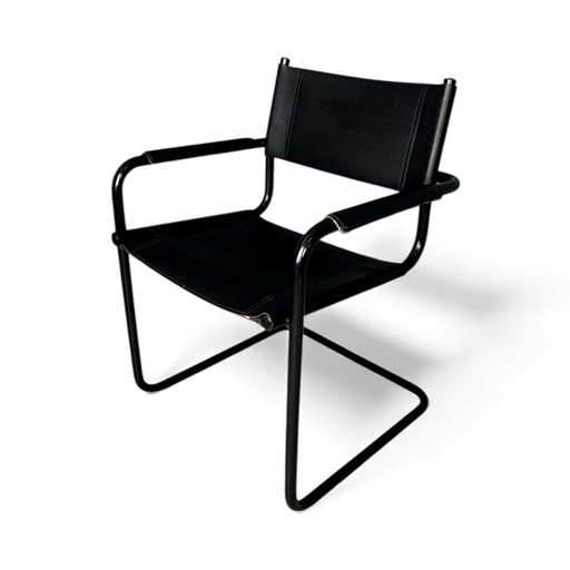 Bauhaus Cesca stoel - zwart leer