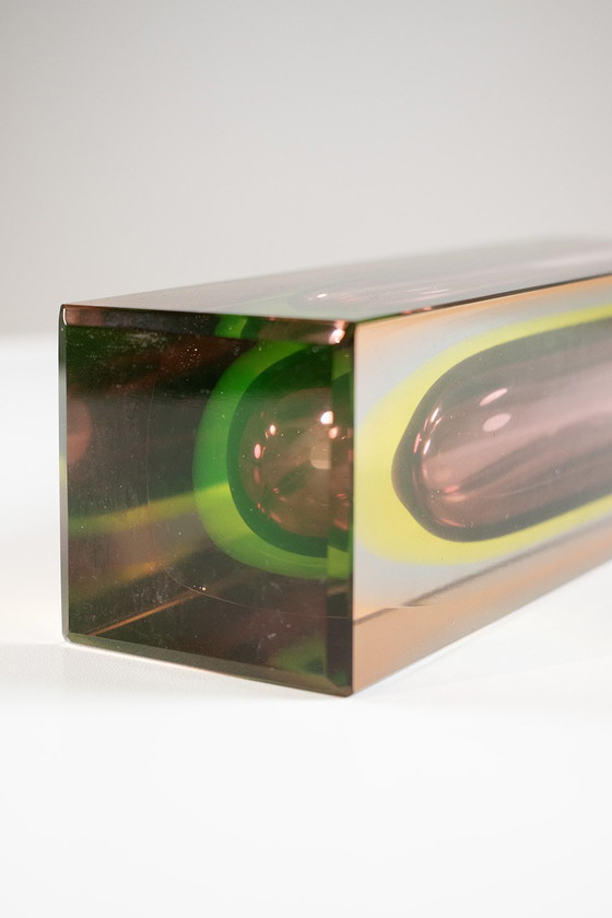 Image 1 of Vase Flavio Poli Sommerso pour Seguso