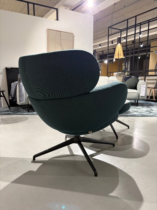 Poltrona e poggiapiedi Bibo Pode. – draaistoelen, Textile (photo 2 of 3)