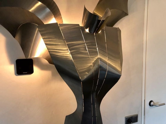 Vintage XXL Standing Lamp Angel From Stubenrauch – Decorative Objects, rvs (photo 11 of 15)
