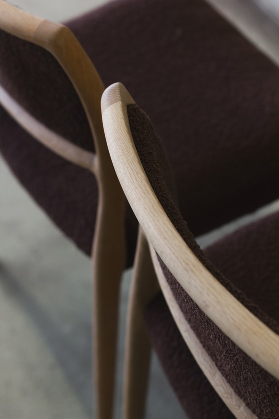 Image 1 of 4 sedie in rovere Niels Otto Møller modello 80