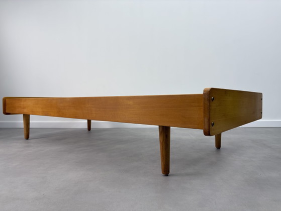 Vintage Minimalistisch Daybed / Eenpersoonsbed Jaren 50/60 – Eenpersoonsbedden, Wood (photo 5 of 13)