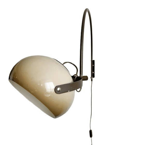 Mid-Century Design Dijkstra Arc Lamp Mushroom Wall Lamp 1970s – Dijkstra Lampen, Wall lights, Metal, Plastic (photo 8 of 12)
