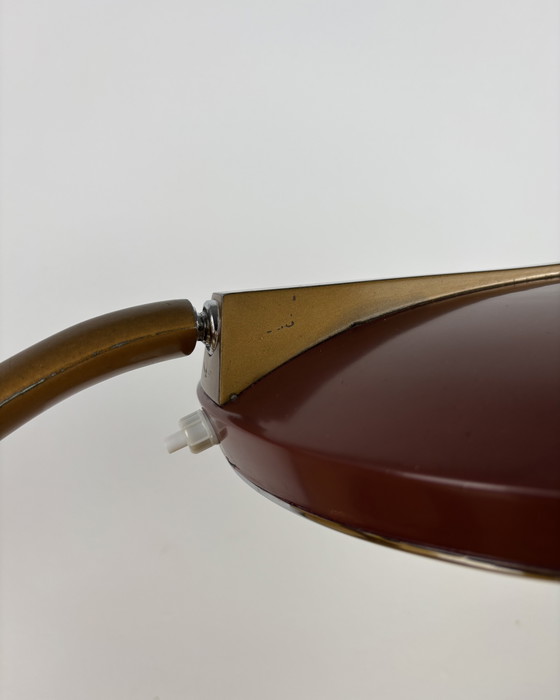 Image 1 of Brutalist Fase Boomerang 2000 Table Lamp by Luis Pérez de la Oliva 1960s-1970s Industrial Design Spain, Mid-Century, Space Age