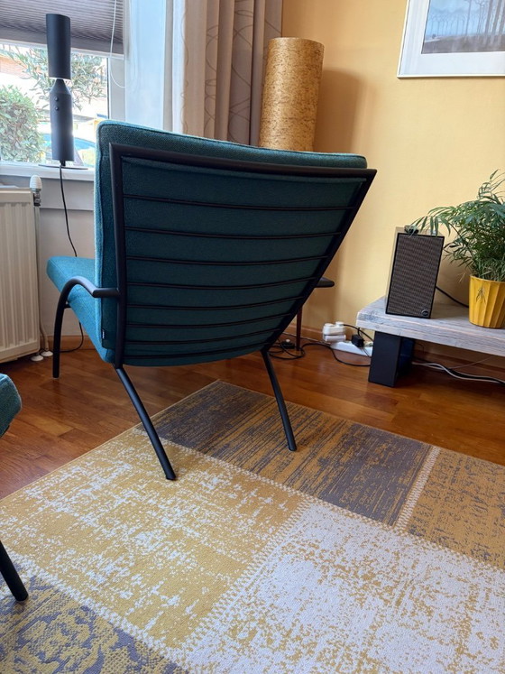 2 Harvink Uncle Sam Armchairs – Metal, Textile (photo 5 of 7)