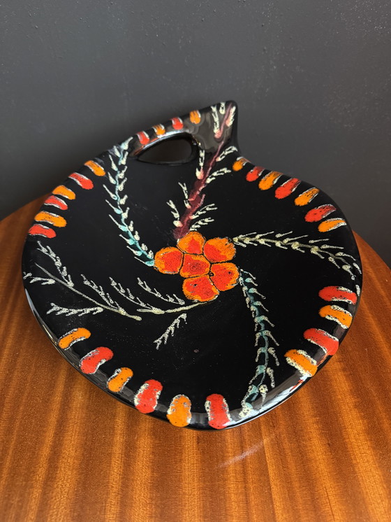 Image 1 of Vallauris ceramic trinket tray from the 1960s