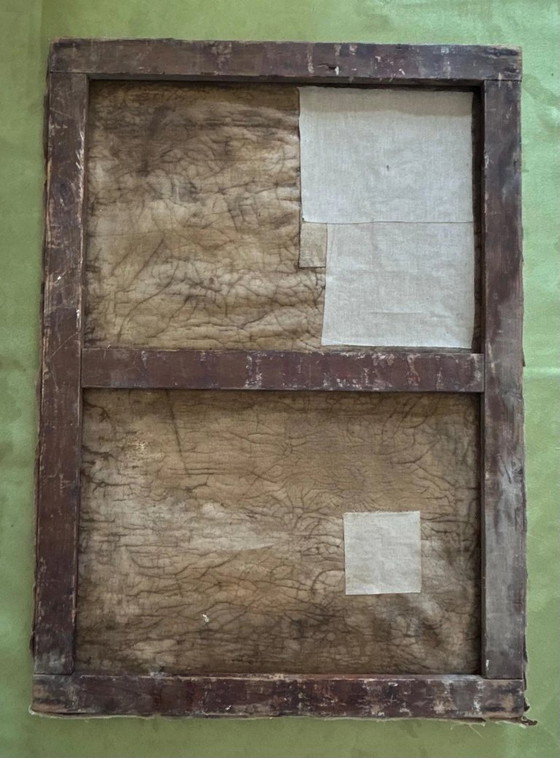 Image 1 of Tecnica mista d'avanguardia degli anni '30 - Collage in stile cubismo sintetico (era Picasso/Braque)