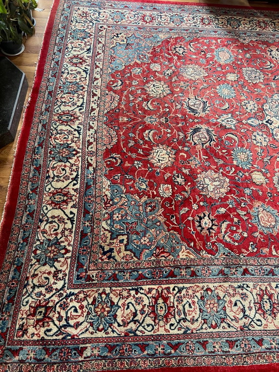 Sarouk Mahal. Grand tapis persan 100% laine, 373x282 cm. – Wool, Cotton (photo 11 of 17)