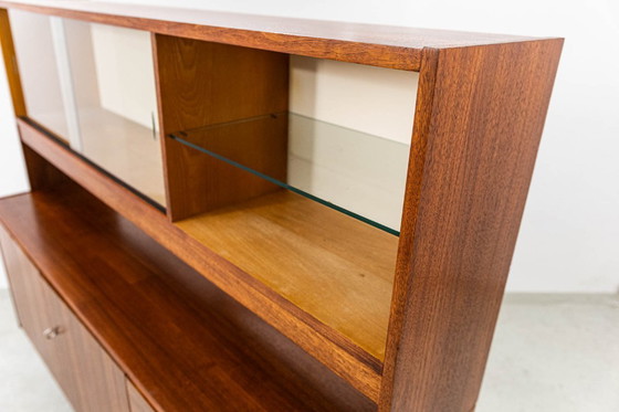 Image 1 of Vintage dressoir met vitrinekast van SFM, jaren 1970
