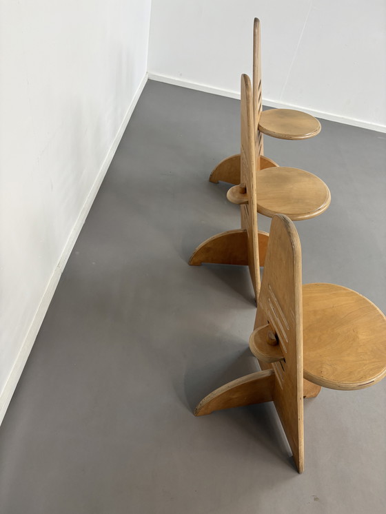 Image 1 of Set off 3, design regolabile in compensato di Gijs Boelaars per Lundia, anni '80