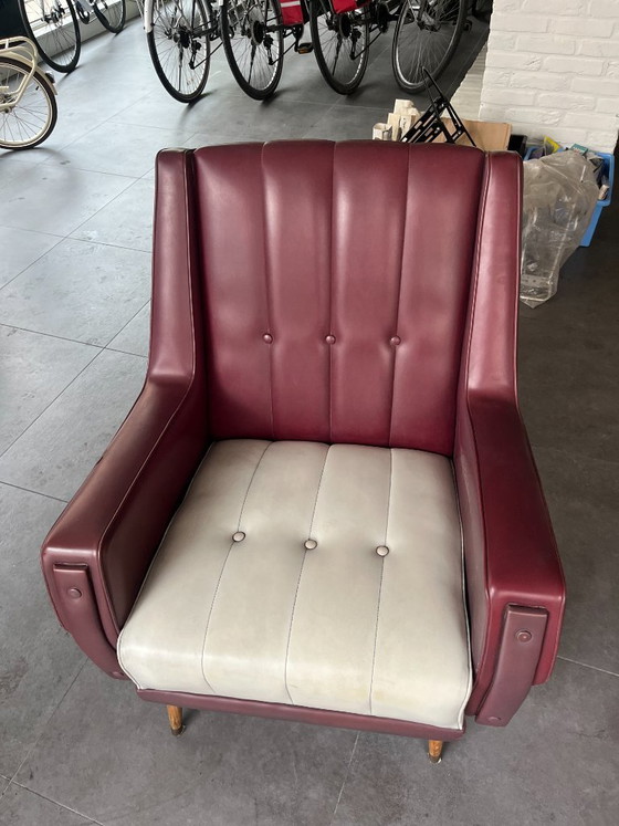 Image 1 of 2X vintage fauteuils 60 jaren 