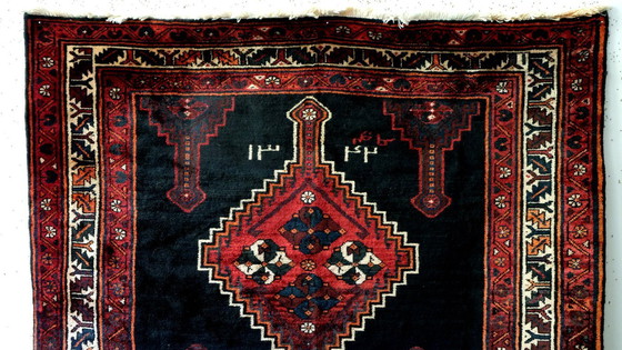 Image 1 of Tapis kurde ancien, daté de 1904