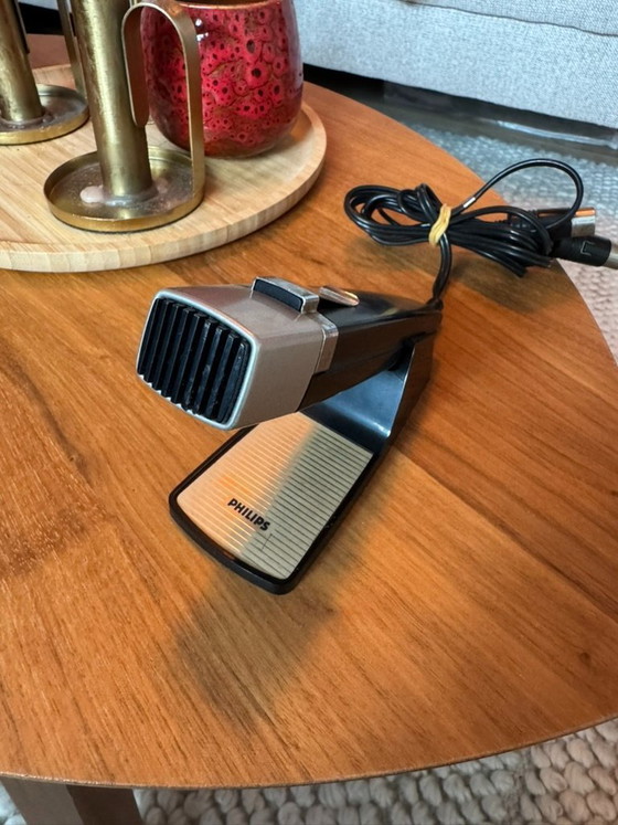 Image 1 of Vintage Philips microfoon 