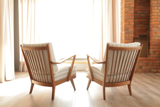 Image 1 of Poltrona Windsor di Knoll Antimott, Germania anni '50, restaurata