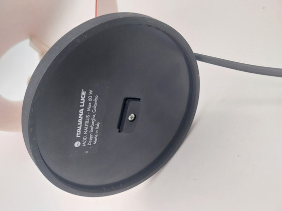 Image 1 of 1 x Tischlampe Nautilus Italiana Luce aus den 1980er Jahren. Von M. Barbaglia und M. Colombia.