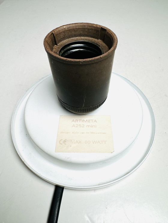 Image 1 of A-252 TISCHLEUCHTE VON ALDO VAN DEN NIEUWELAAR FÜR ARTIMETA SOEST, NIEDERLANDE, 1972