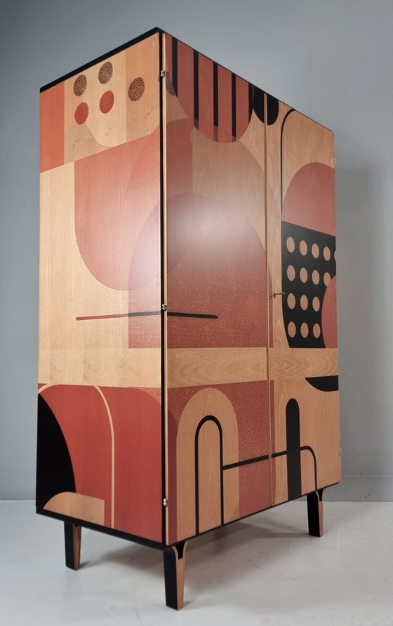 Image 1 of Vintage Wardrobe in Ash, 1970s