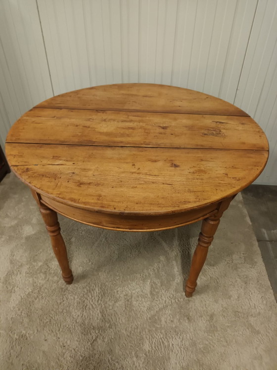 Tavolo in legno francese antico, Tavoli da pranzo, Marrone (foto 3 di 10)