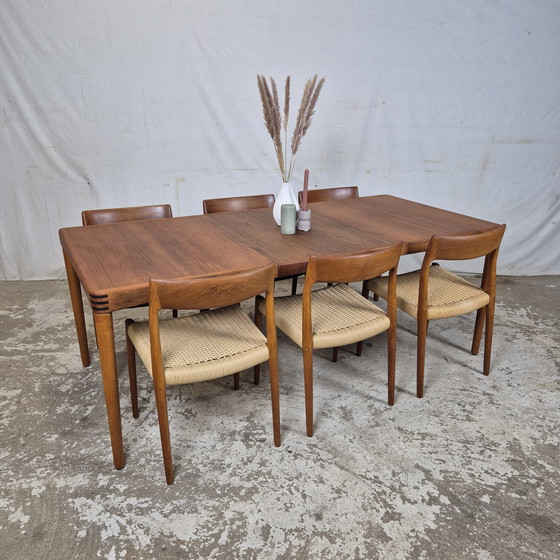 Image 1 of H.W. Klein, tavolo allungabile danese vintage 1960 Bramin