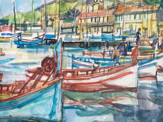 Image 1 of Acuarela sobre papel de Paul Girol