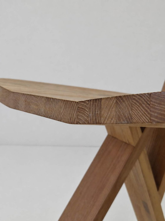Model S45 Chlacc Wood Chair, Pierre Chapo, 1979 – Dining chairs (photo 7 of 17)