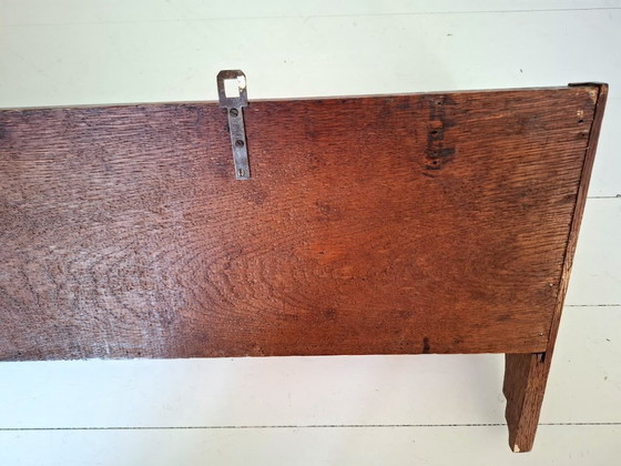 Image 1 of Vintage oak coat rack