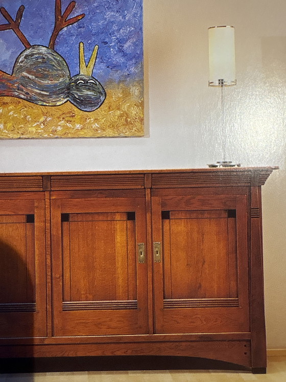 Image 1 of Schuitema 3-door sideboard Art Nouveau
