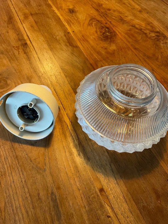 Image 1 of Lampada da soffitto Art Déco con montaggio a soffitto originale