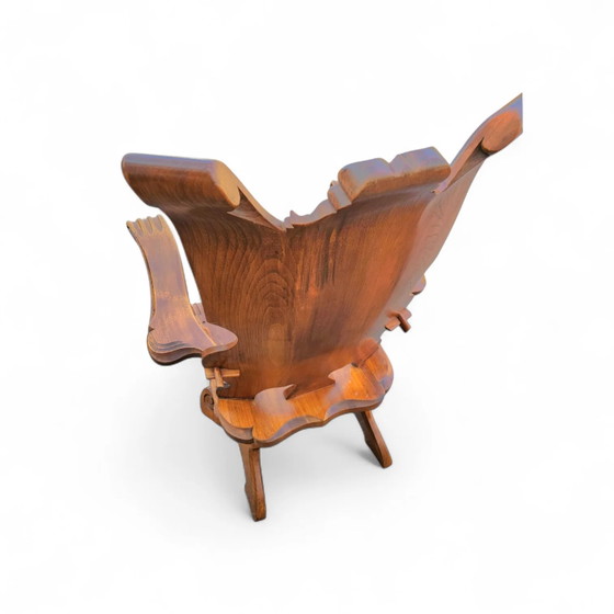 Sedia in rovere Oirschot / Gentleman Chair / Gentleman Chair / Sedia a artiglio / Anni '60 – Poltrone (photo 11 of 24)