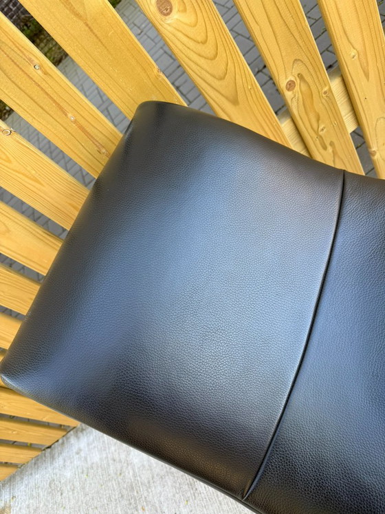 Jori Brainbuilder Mono-Move in pelle nera – Poltrone, Leather, Chrome, Modern (photo 20 of 21)