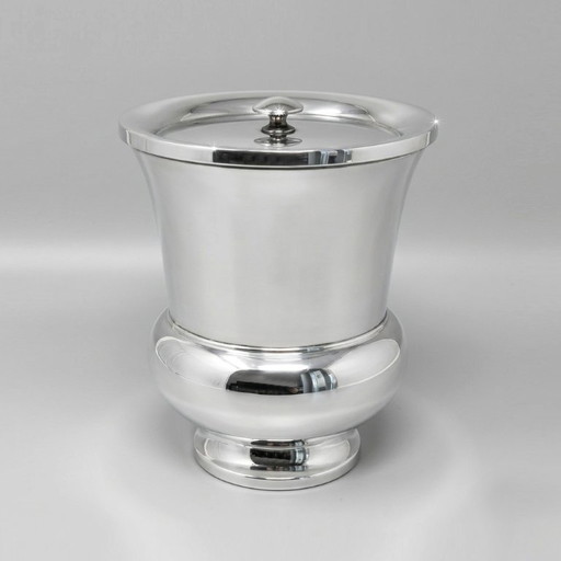 1960s Mid-Century Modern Ice Bucket by Aldo Tura for Macabo. Made in Italy