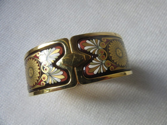 Michaela Frey Royal Clasp Bracciale "Sun Flower" taglia piccola, vintage – Oggetti decorativi, Oro, Metallo (photo 2 of 11)