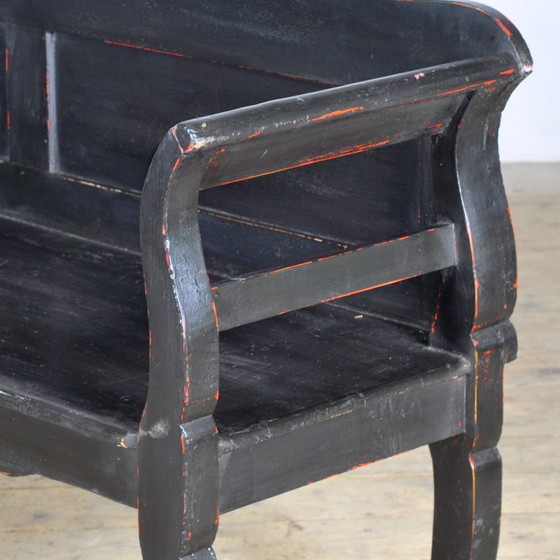 Image 1 of Antique Pine Bench, 1900s