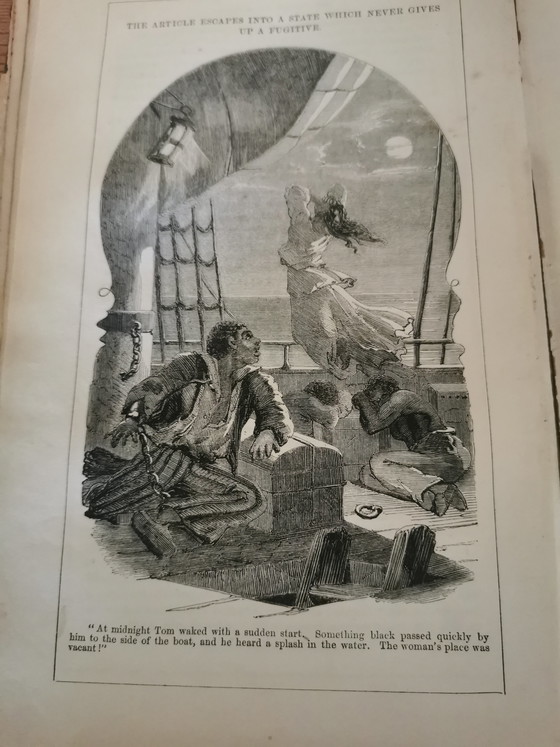 Image 1 of Edición rara de 1852 de "La cabaña del tío Tom" - Clarke & Co. Londres (Para restaurar)